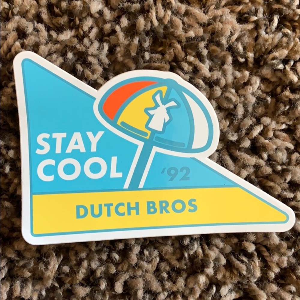 Dutch Bros “Stay Cool” Sticker